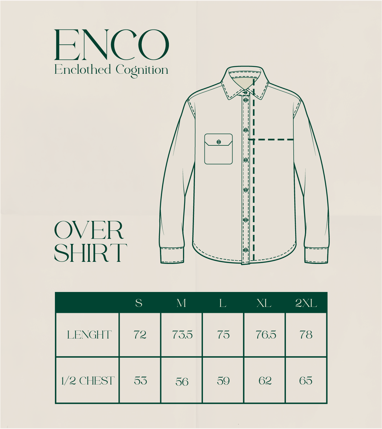White Linen Herringbone Overshirt
