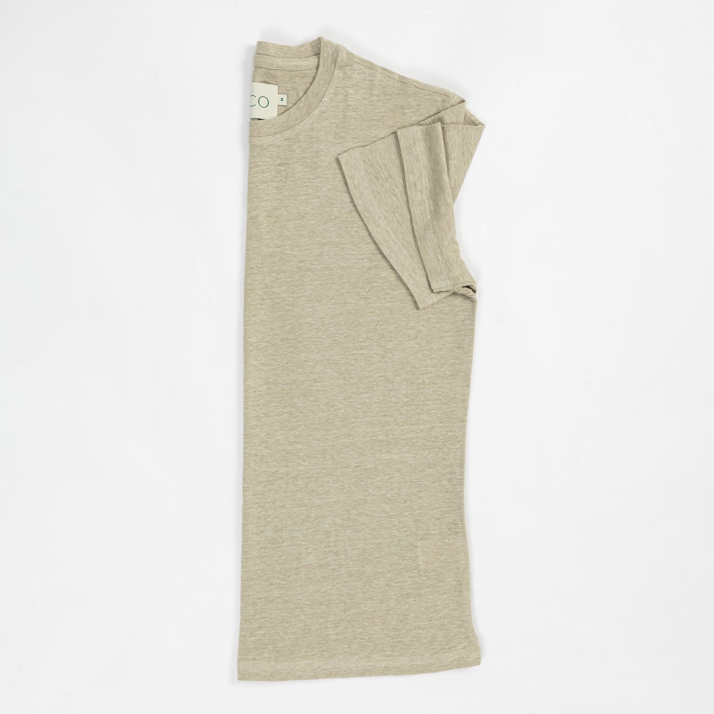 Mint Linen Crew Neck