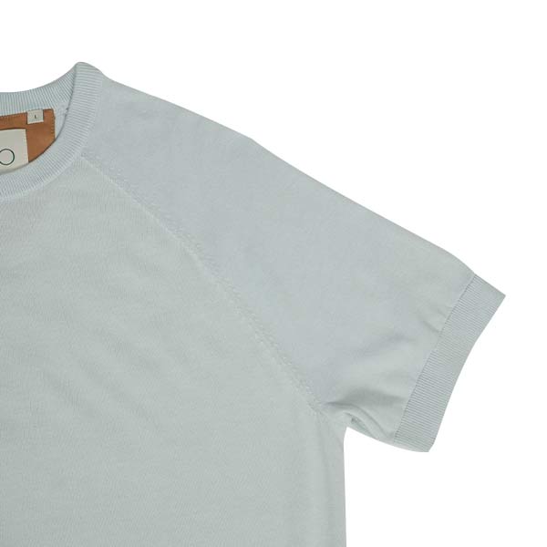 Knitted Mint Supima Crew Neck