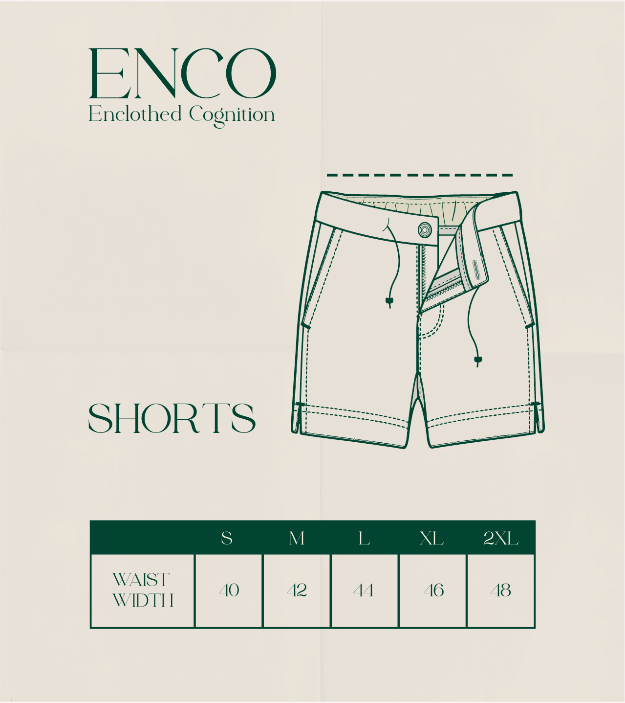 Teal Linen Shorts