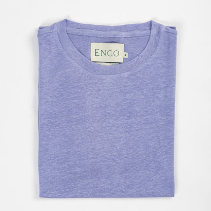 Lavender Linen Crew Neck